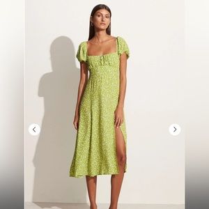 NWT Bandini Midi Dress Tiare Floral Print FAITHFULL THE BRAND